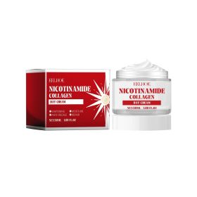 EELHOE Nicotinamide Collagen Cream, Hydrating Whitening Skin Repair Melanin Day Cream Night Cream