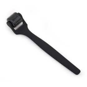 Matte 540 Microneedle Roller Feel Oil Rubber Oil Handle Matte (Option: Black-0.3mm)